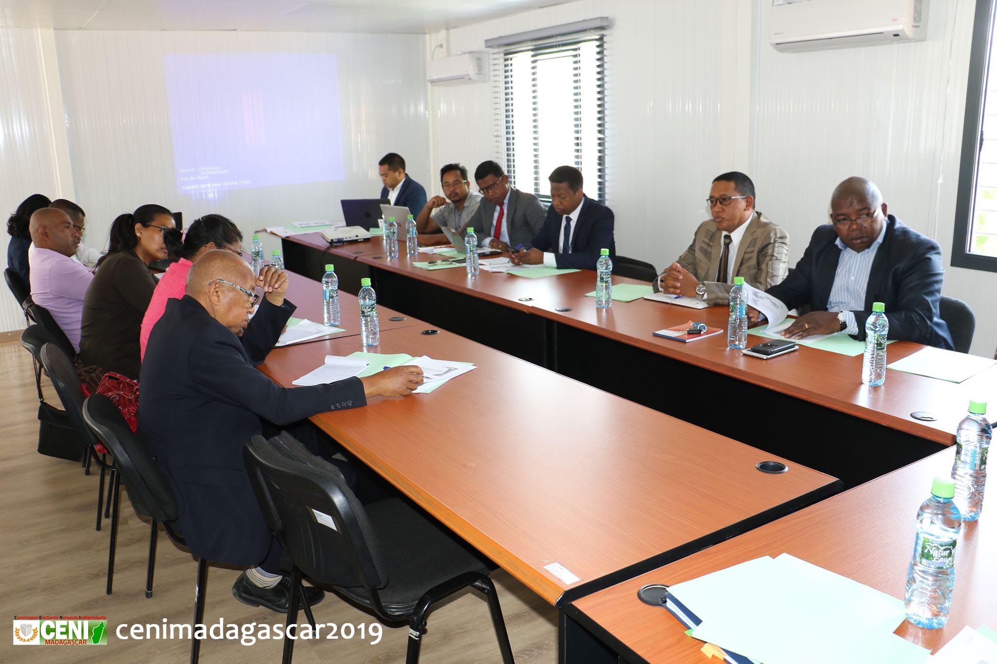 Cadre de concertation avec le tribunal administratif et le structure ad’hoc Antananarivo sur les communales