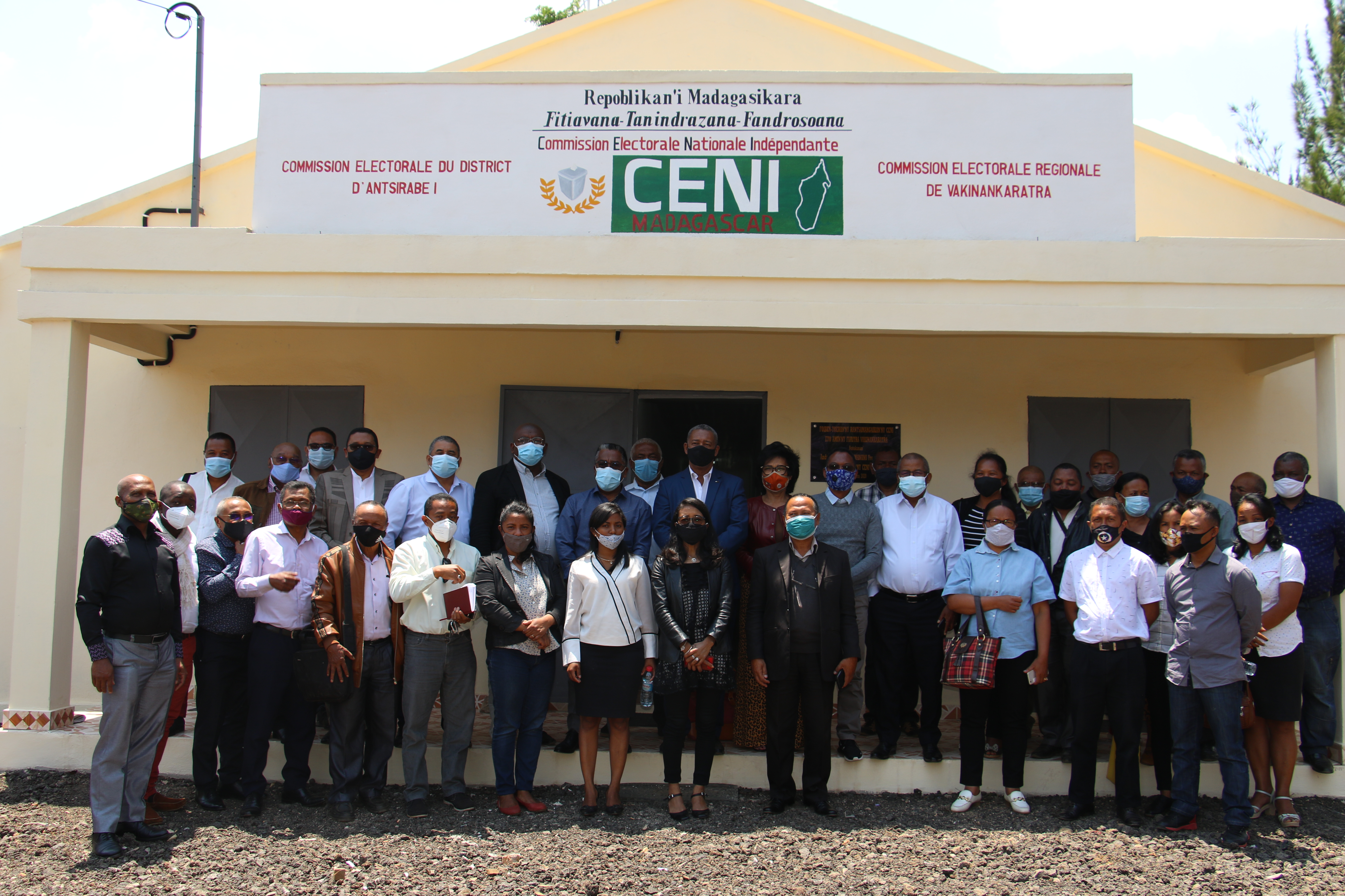 AG des membres du bureau permanent de la CENI avec le staff tecnique à Antsirabe